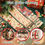 Thumbnail: Fanfanwin 40 Pcs Vintage Christmas Quilting Fabric Roll 2.56 Inch Precut Fabric