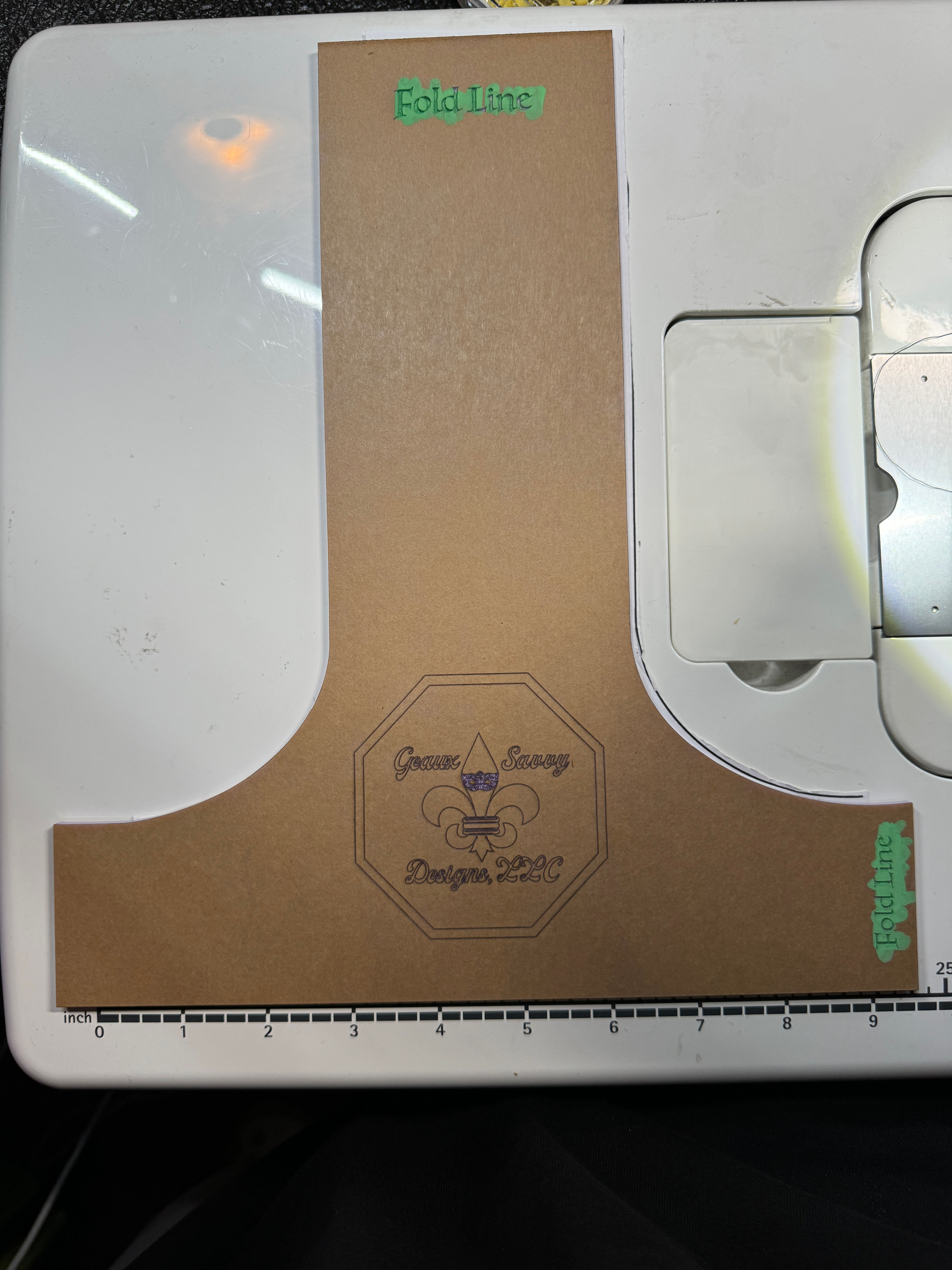 Geaux Shopping Bag Template