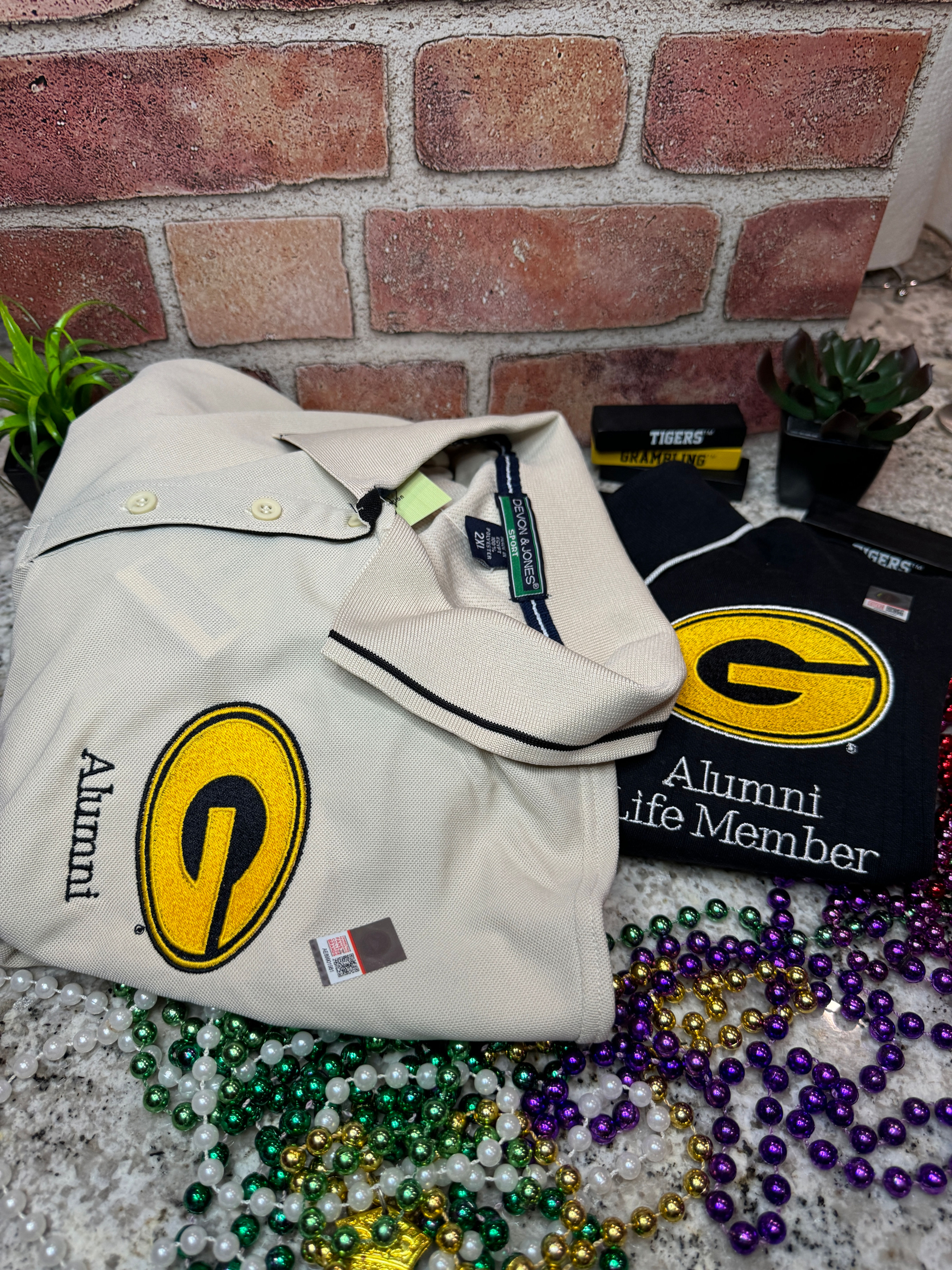 GSU G Embroidered Polo Shirt