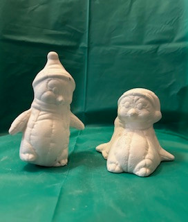 Ice Skating Penguin Set | Main Place Ceramics