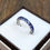 Miniatura: Złota obrączka eternity ring szafiry nat. 2,2 ct