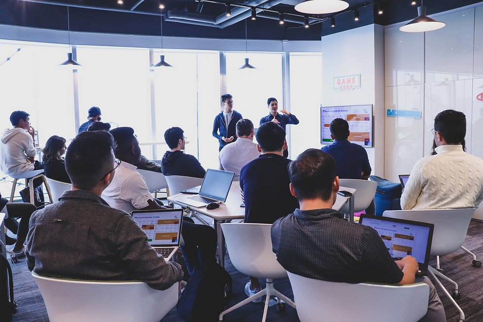 Aspiring data scientists engage in a hands-on workshop at Xccelerate.