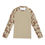 Thumbnail: Chocolate Chip Desert collarless long-sleeved shirt