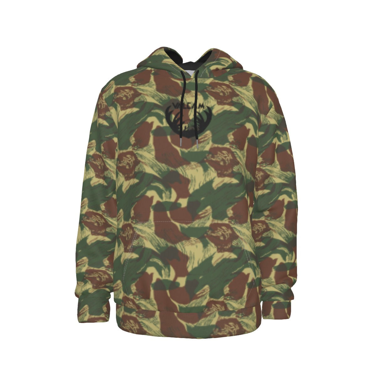 Rhodesian Brushstroke rain pullover hoodie