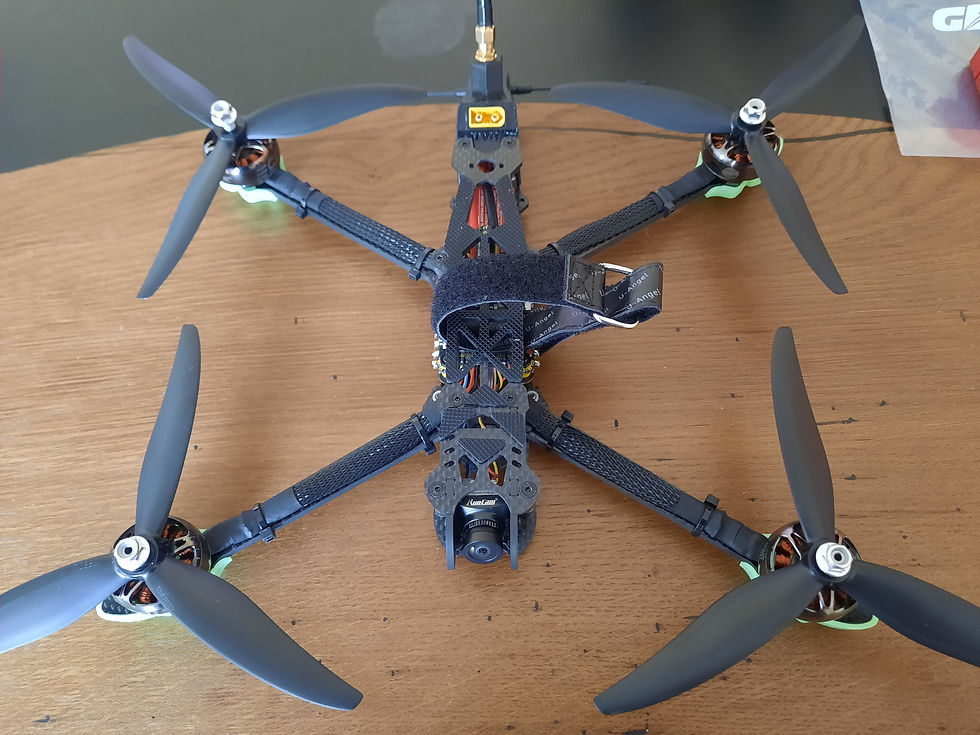 Прев'ю: 5.8G - ELRS - Камікадзе 7"         Спалах