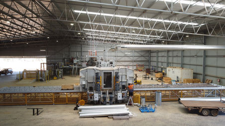 Hay processing plant commissioning electrical systems Western Australia