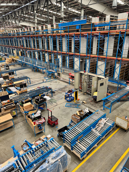 CPR Electrical warehouse automation upgrade Dexion Amcap controls