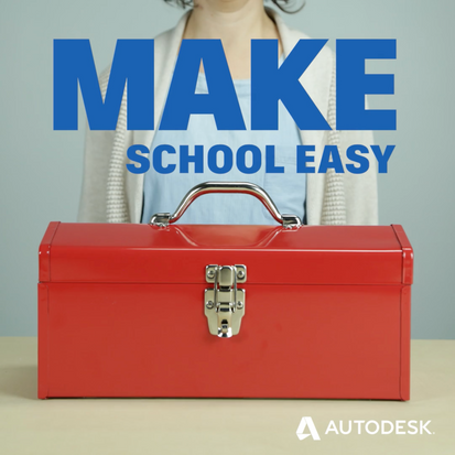 Autodesk in Education social graphic