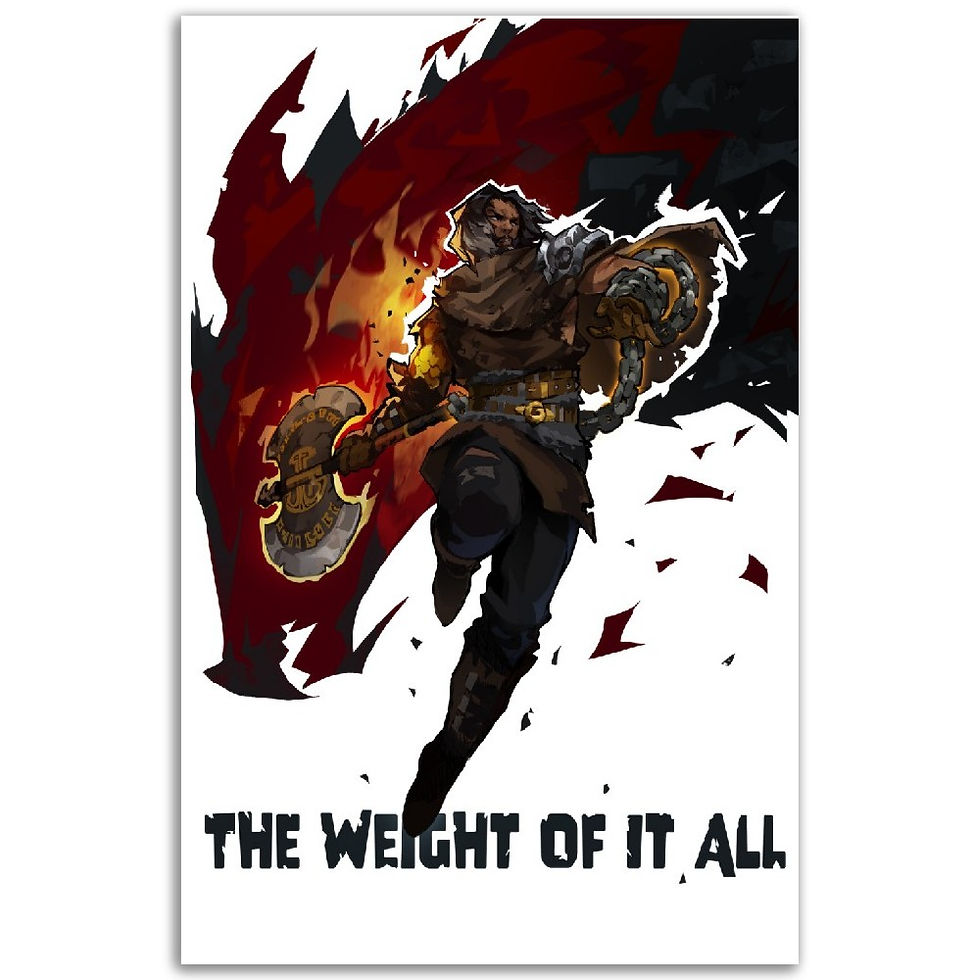 Thumbnail: Terrence with Red Dragon - Premium Matte Paper Poster