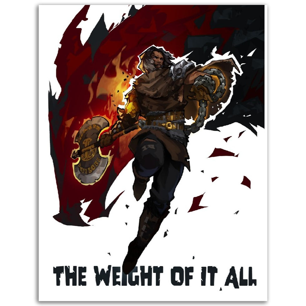 Thumbnail: Terrence with Red Dragon - Premium Matte Paper Poster