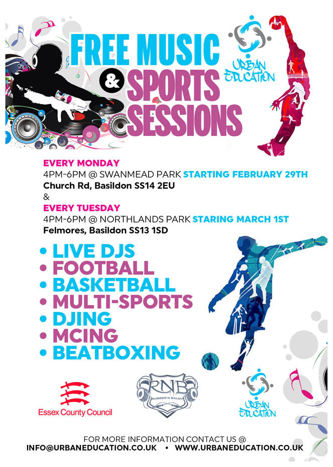 Free Music & Sports Sessions