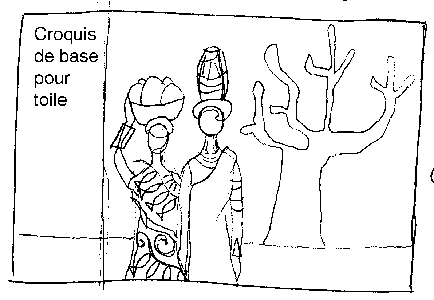 croquis baobab