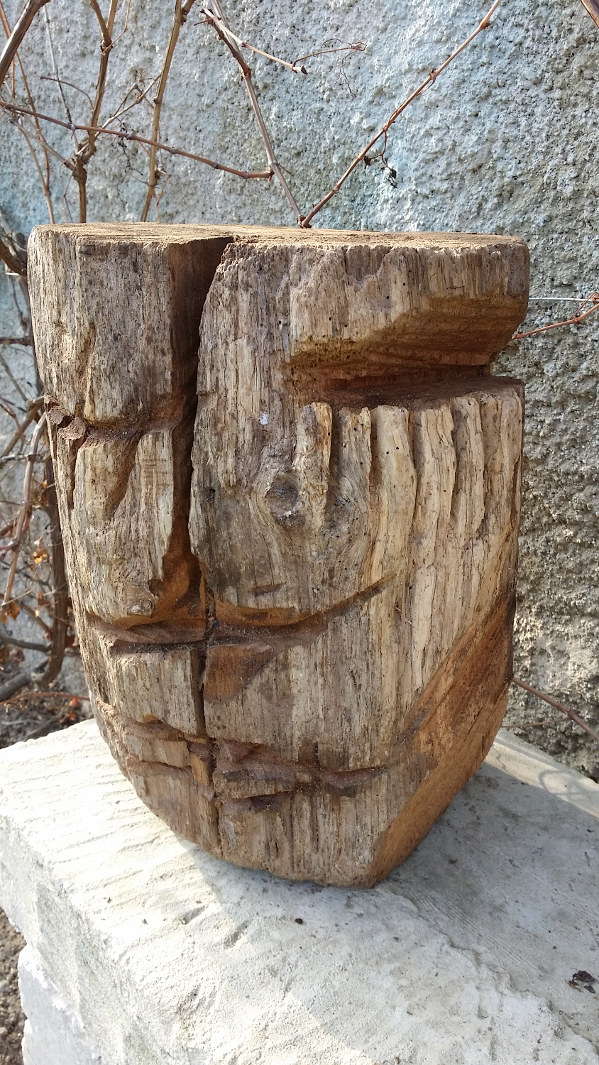 visage tronçonné