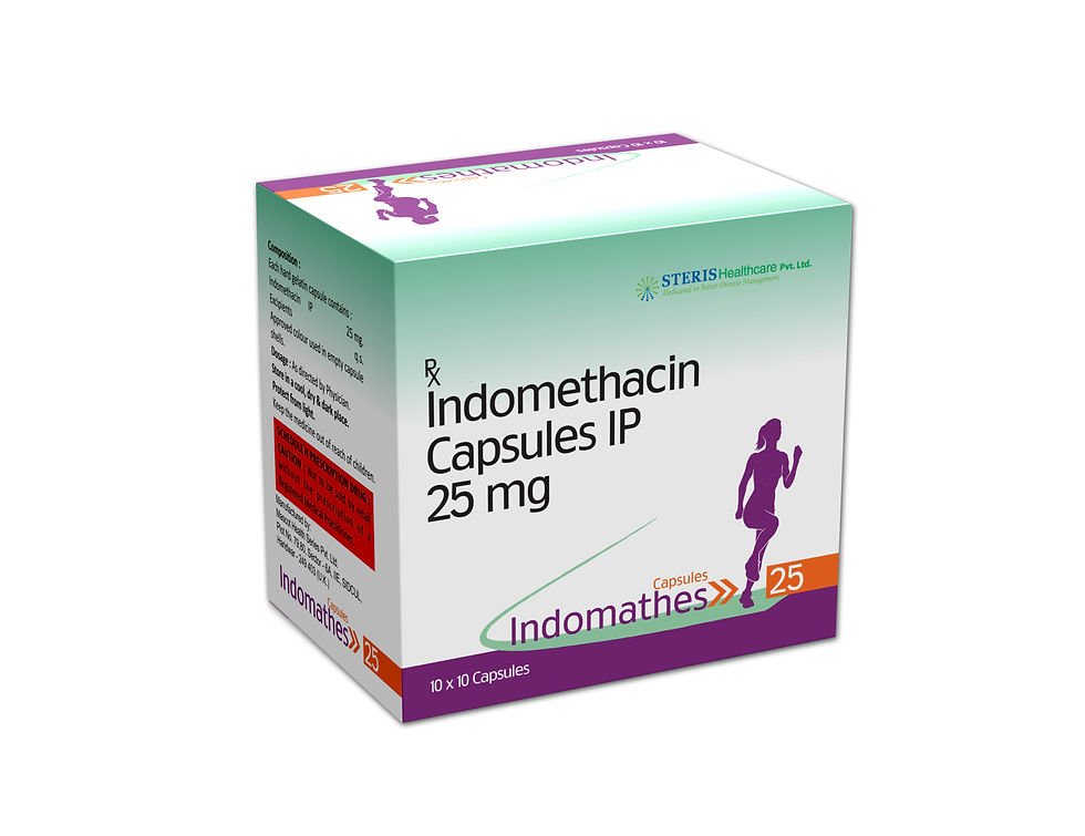인도메타신(indomethacin) 25mg(브랜드명:indomathes)100정~600정