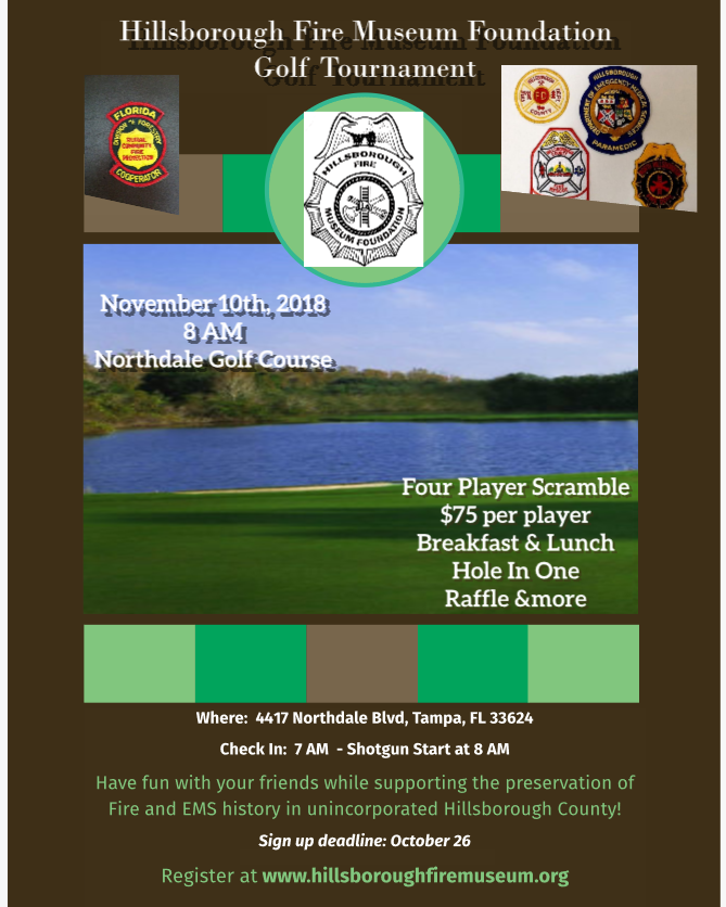 Golf Tournament Sign Up Deadline: October 26