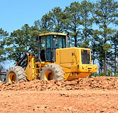 Yellow Construction Bulldozer