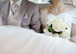 結婚式の車