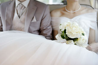 結婚式の車