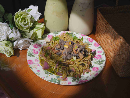 Unique Floral Tea, Craft Coffee & Tender Steak In A Secret Garden