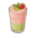 Strawberry Matcha Garden Swirl