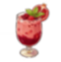 Heart Red Pomegranate &raspberry Ice Slush
