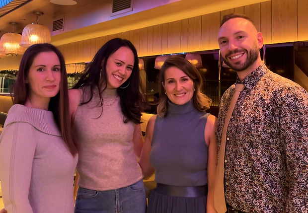 The four founding members of the Vivago Mental Health Foundation