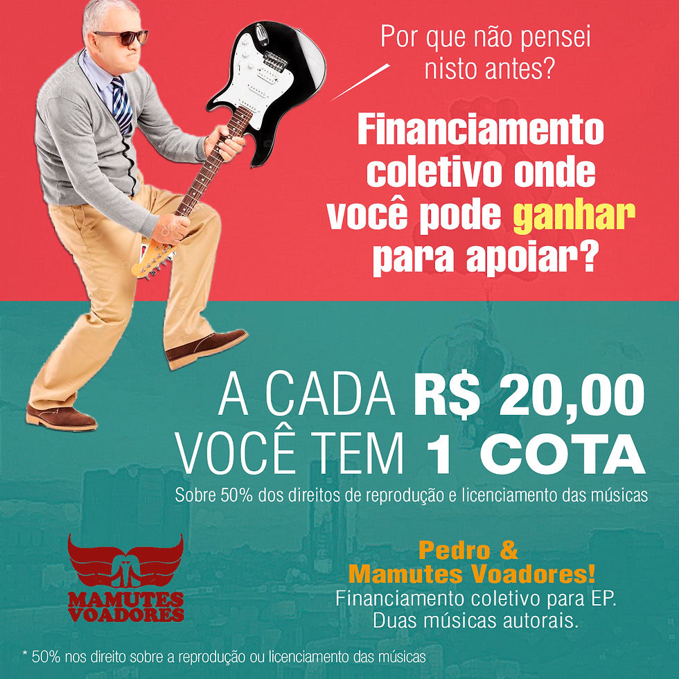 Financiamento coletivo Mamutes Voadores