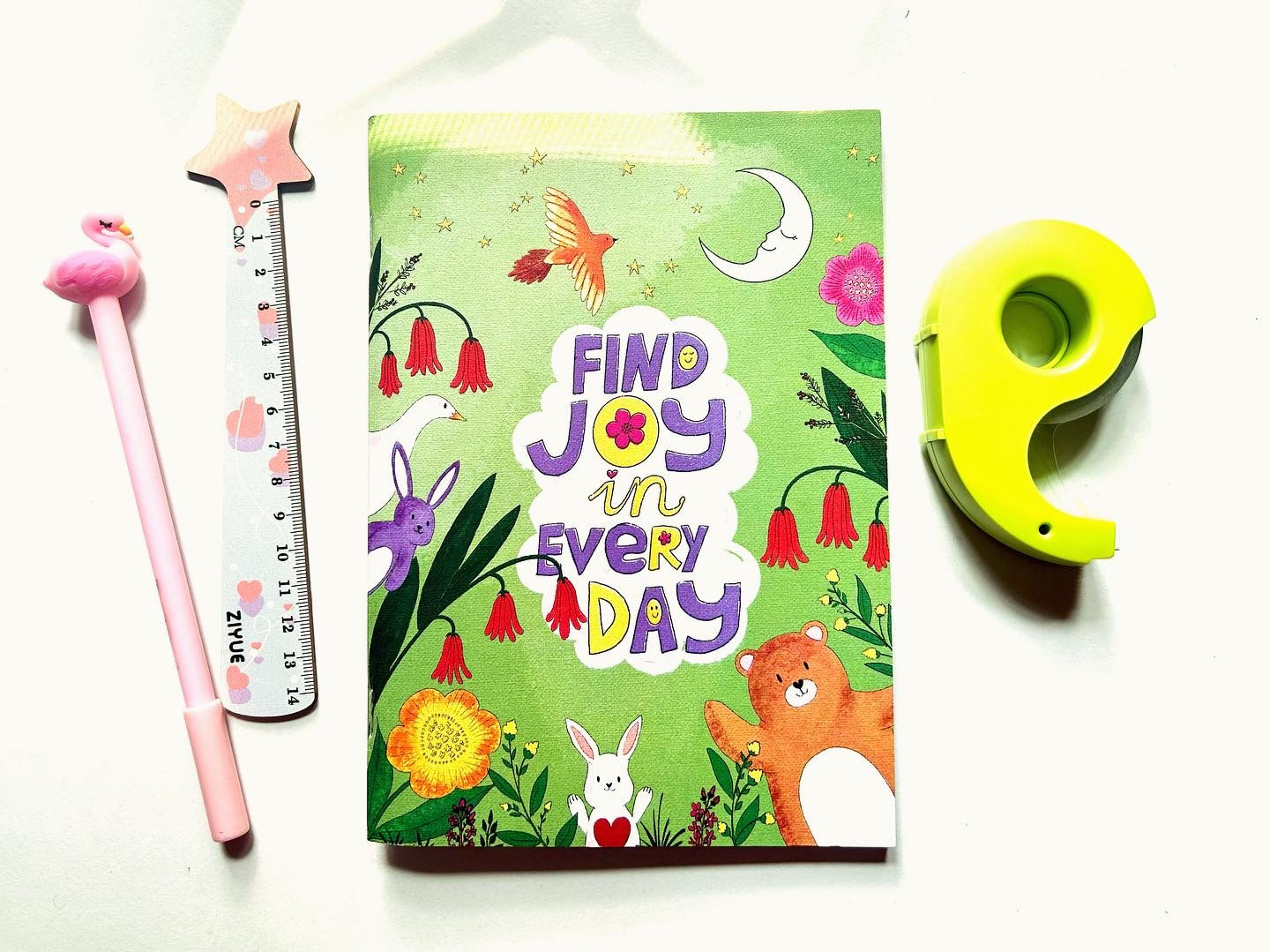 Find Joy in every day notebook