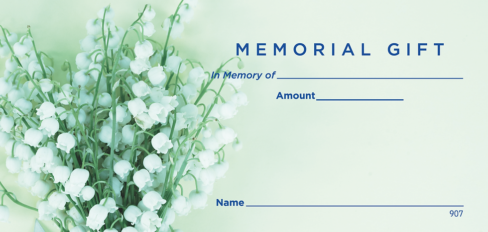 Memorial Gift