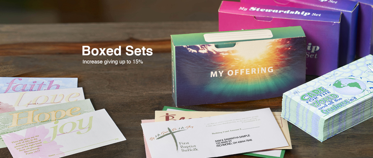 LifeWay Envelope Service Boxed Sets