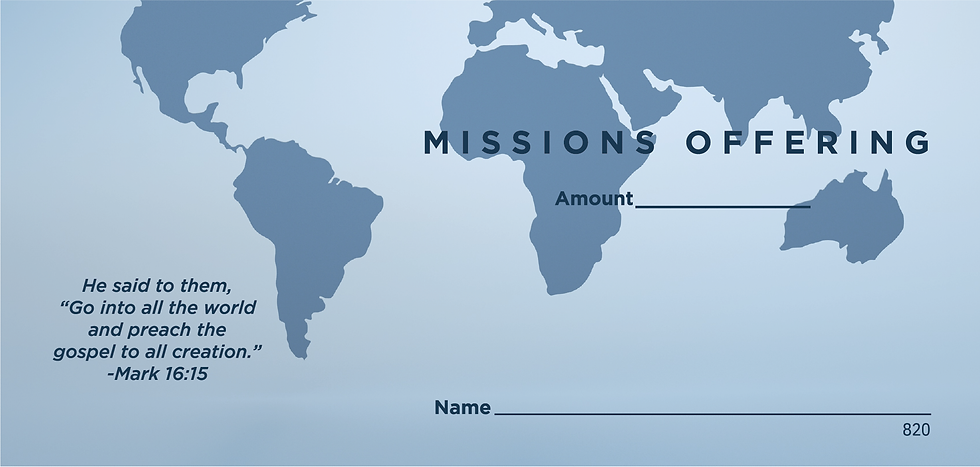 Missions Offering