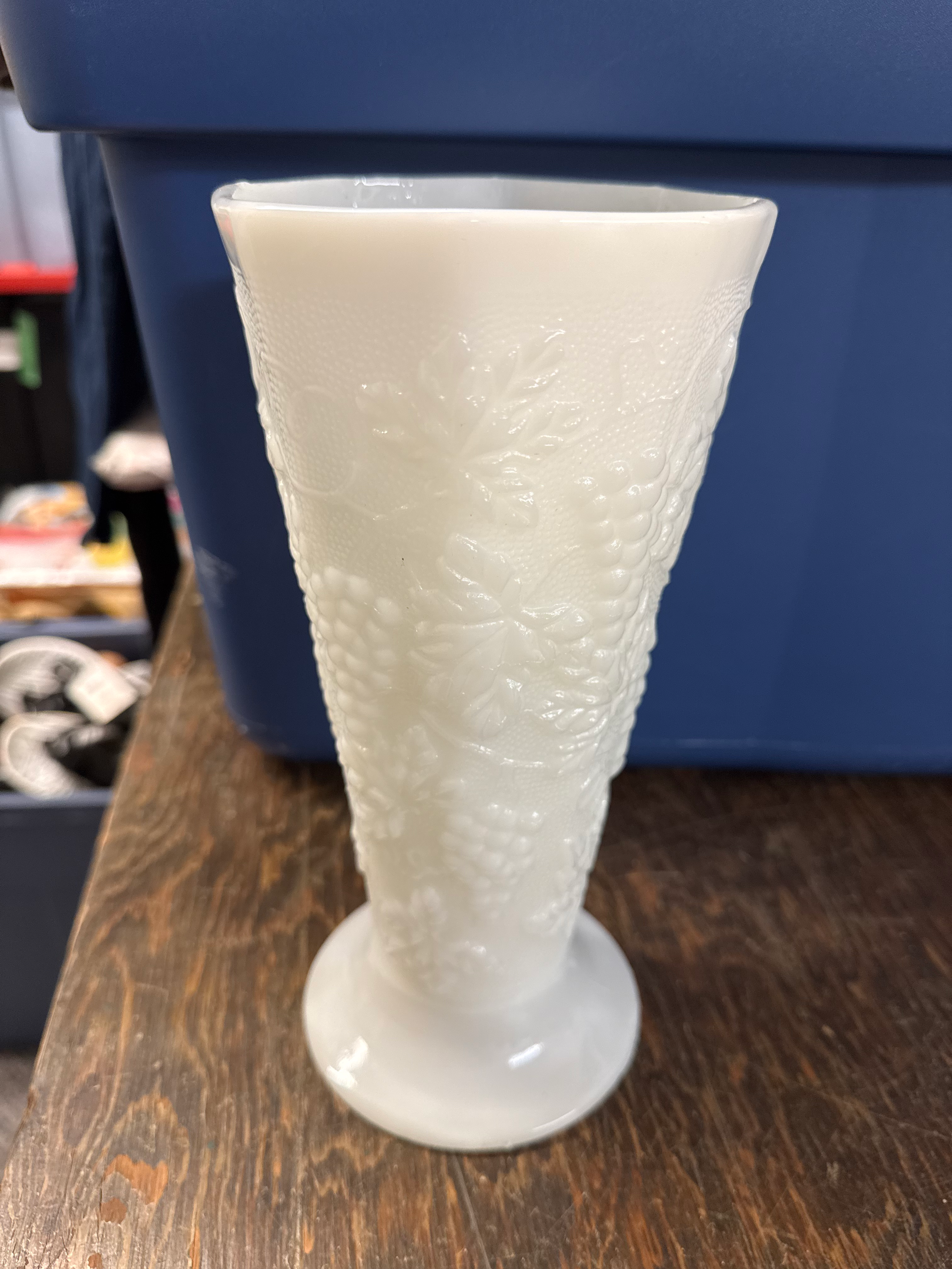 Milk Glass Vase