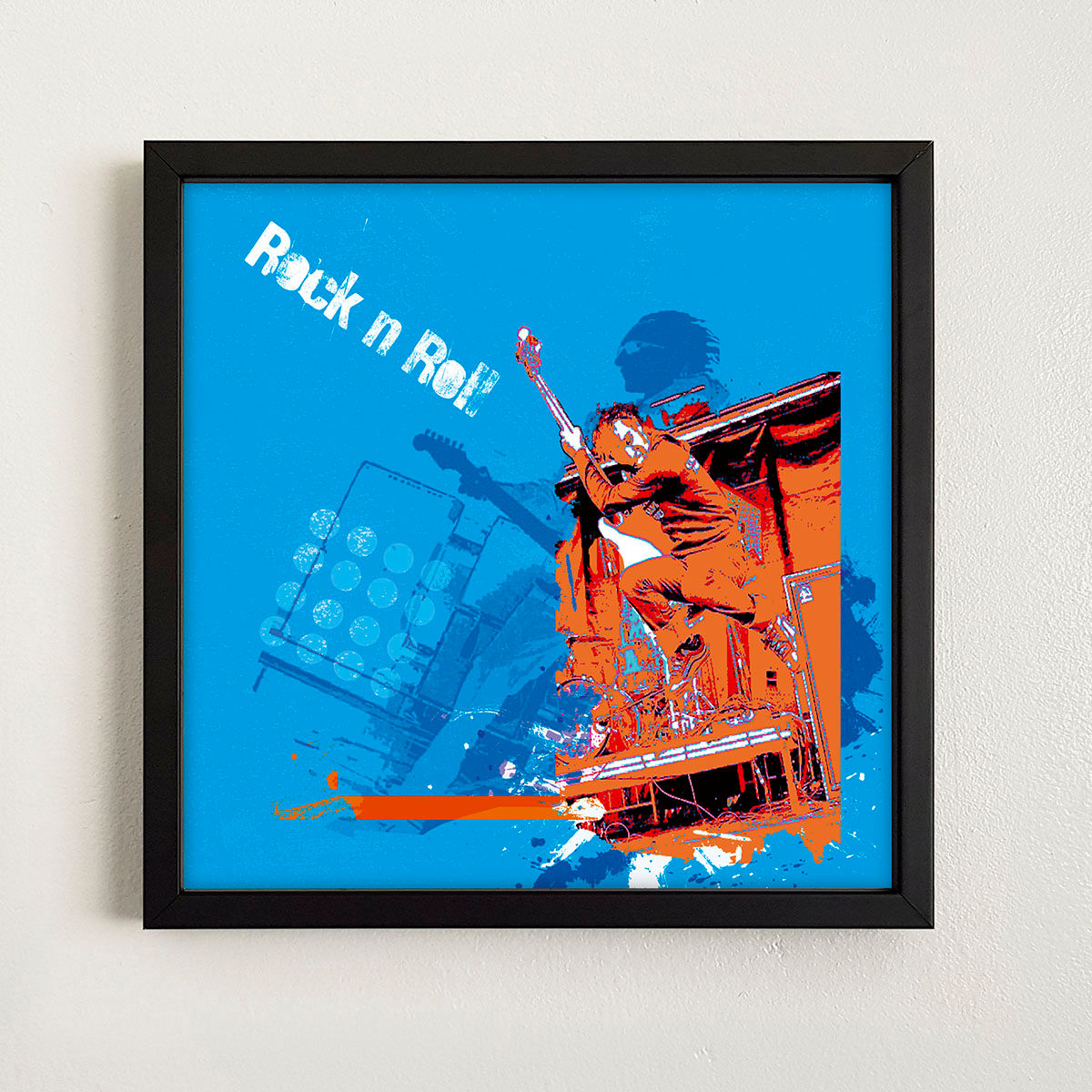 Rock n Roll - Art Tile