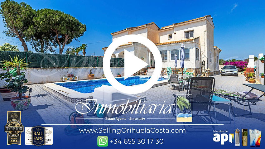 Luxury Detached Villa For Sale With Views Of The La Marquesa Golf Course, Video Tour - QRS 9526