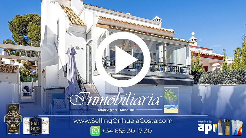 Luxury Detached Villa For Sale With Views Of The La Marquesa Golf Course, Video Tour - QRS 9526
