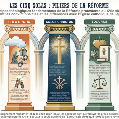 Que sont les cinq solas de la Réforme ? Une explication christocentrique