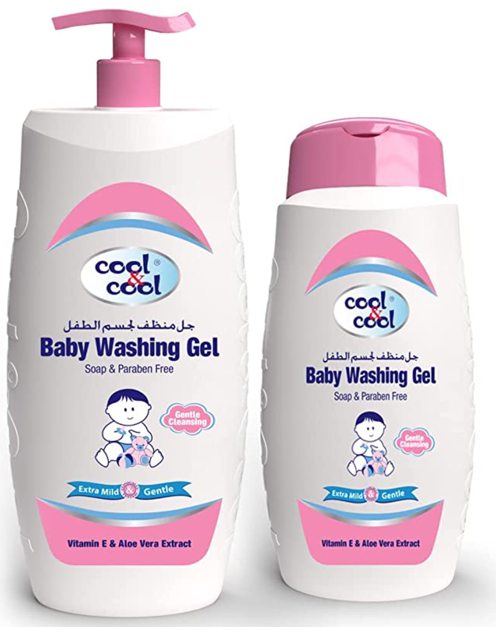 Cool & Cool Baby Washing Gel 500ml + 250ml Free