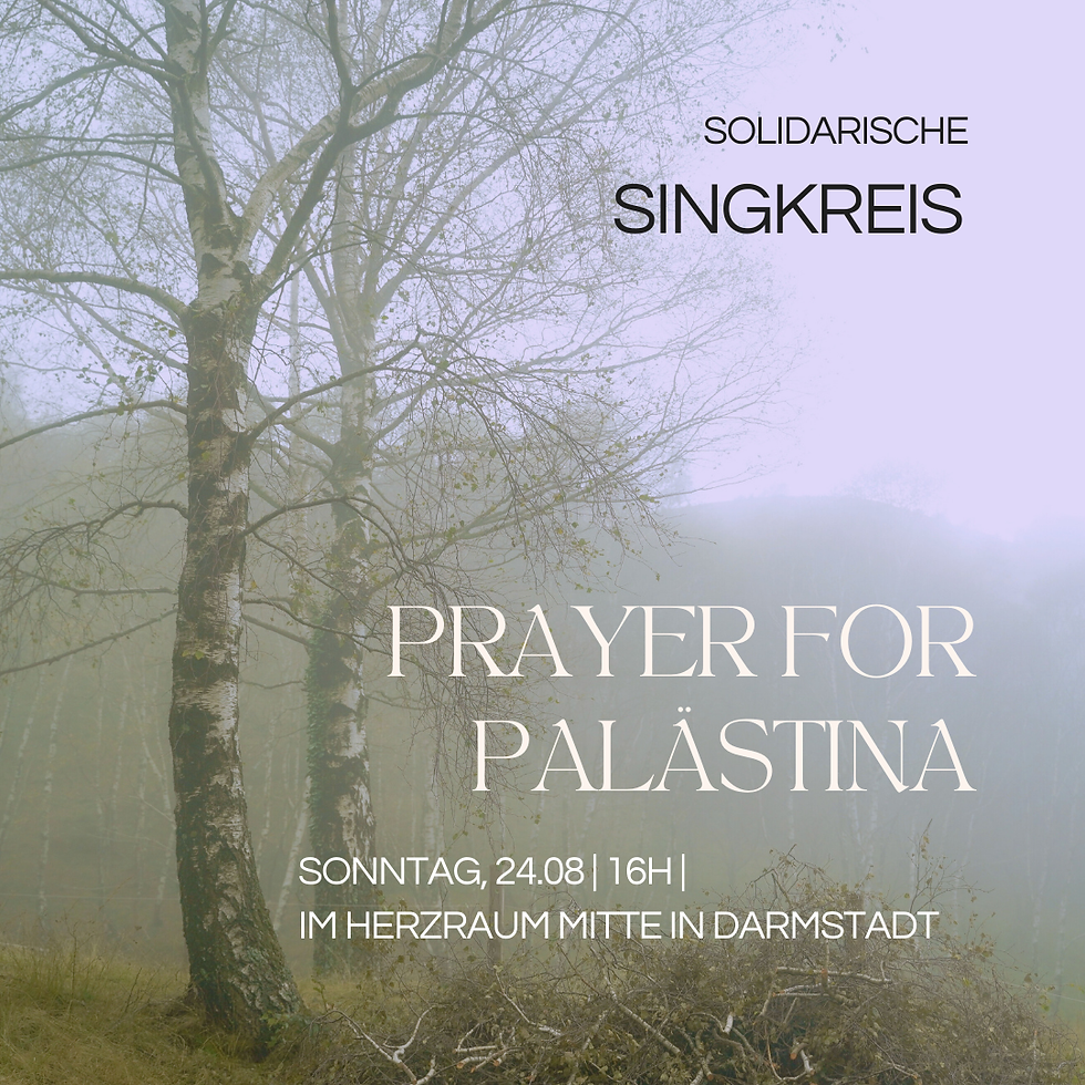 Prayer for Palestina