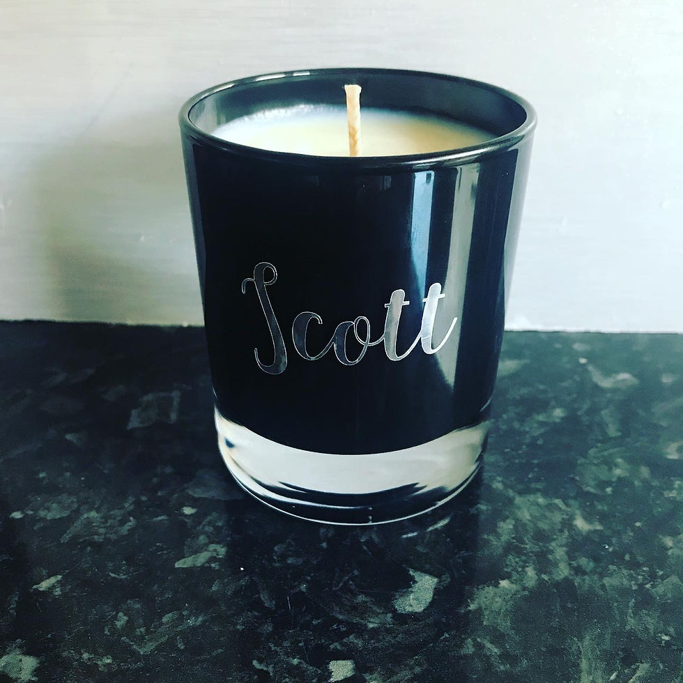 Thumbnail: 20cl personalised Candle