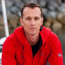 Colin O’Brady, endurance athlete and adventurer, photographed while giving a testimonial about the transformative impact of S