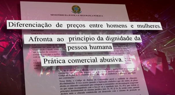 Justiça decide que cobrança diferente para homens e mulheres em balada é ilegal