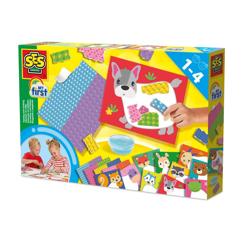 הצעד הראשון שלי: קורעים ומדביקים