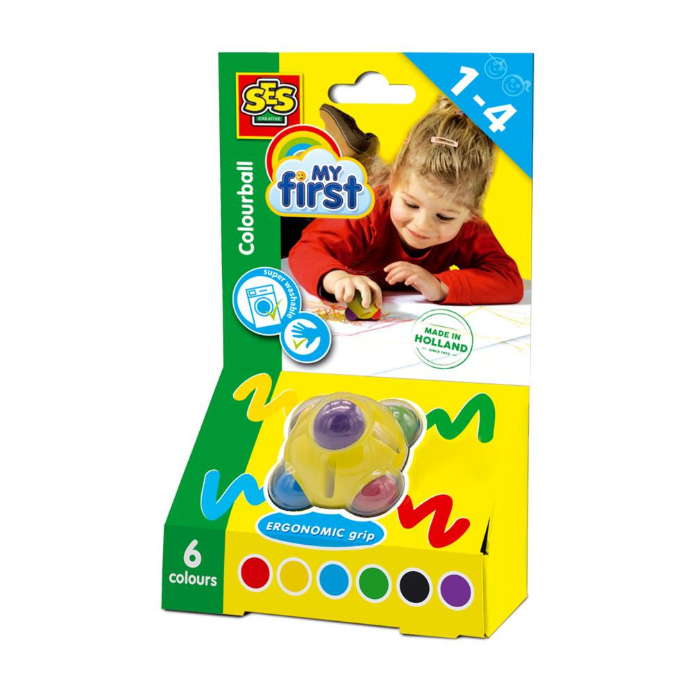 כדור הצבעים הראשון שלי