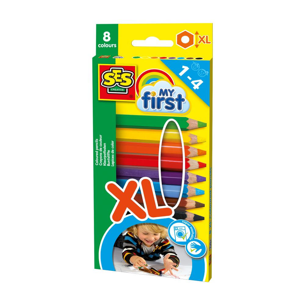 העפרונות הצבעוניים הראשונים שלי XL