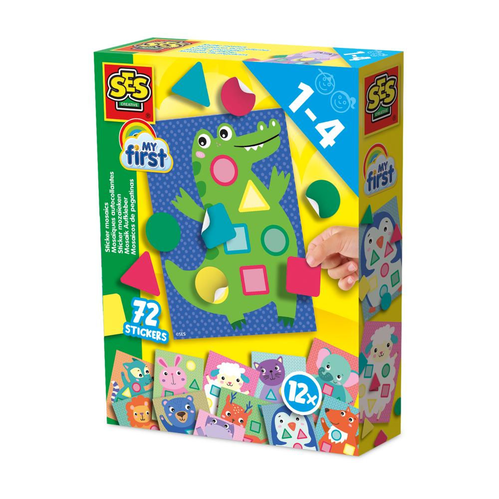הצעד הראשון שלי - מוזאיקת מדבקות