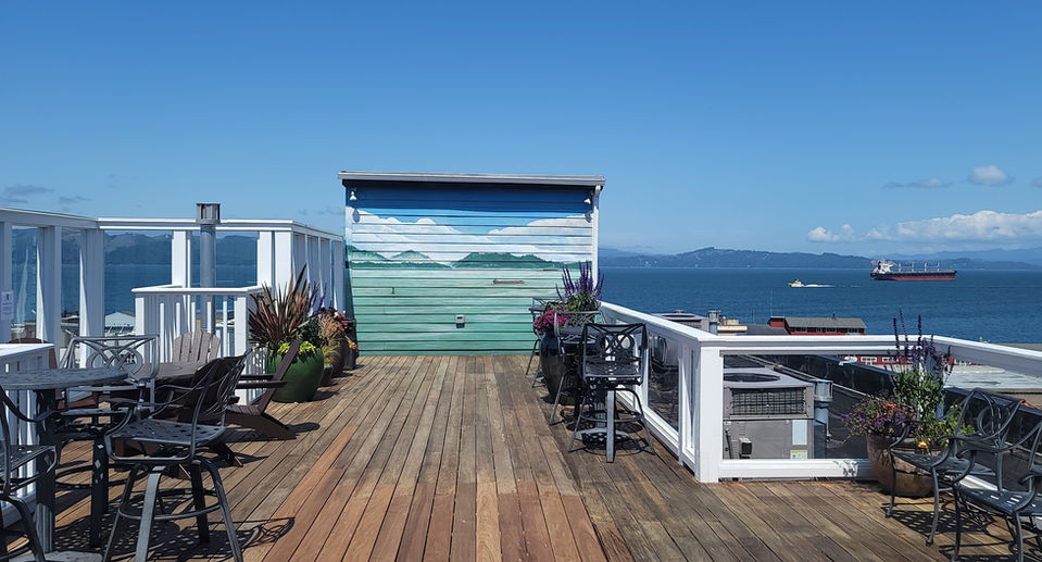 Rooftop Terrace at Hotel Elliott