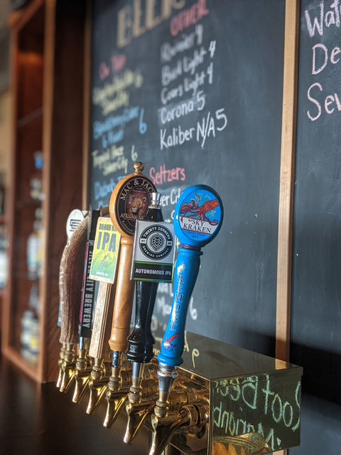 beer on tap
