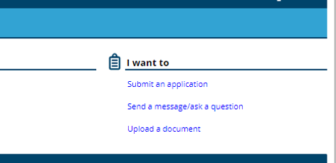 Unemployment website screenshot