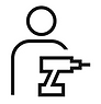 Pictogramme pose à domicile