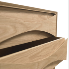Miniature : Commode Tall boy, Arne Vodder